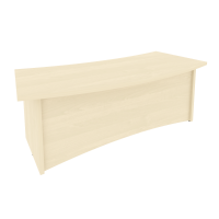 Стол руководителя криволинейный First KSR-4 (клён)